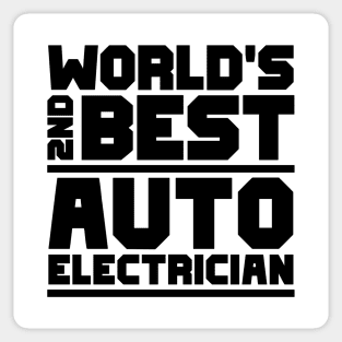 2nd best auto electrician Sticker